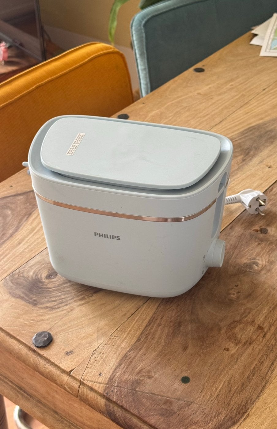 Philips Broodrooster (1xgebruikt), Witgoed en Apparatuur, Broodroosters, Ophalen of Verzenden, Gebruikt
