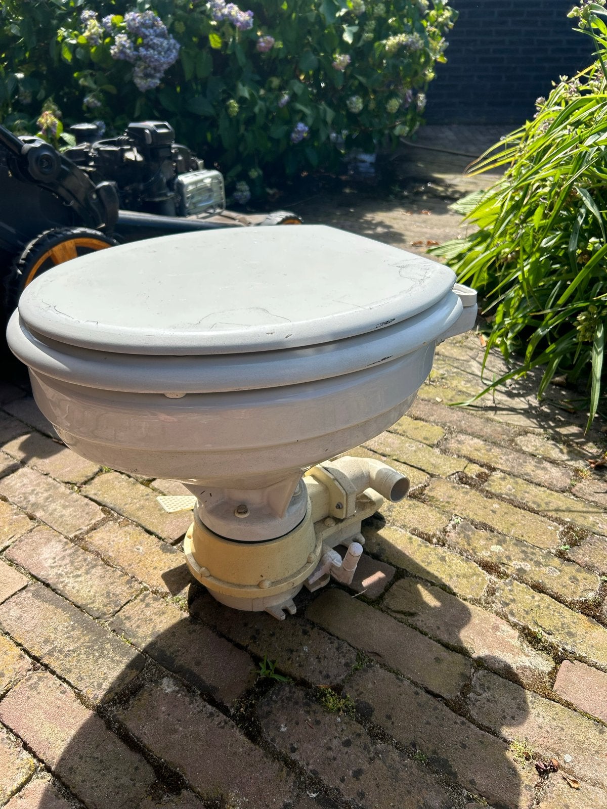Boottoilet nieuw met handmatige bediening, Ophalen, Nieuw, Kombuis en Sanitair