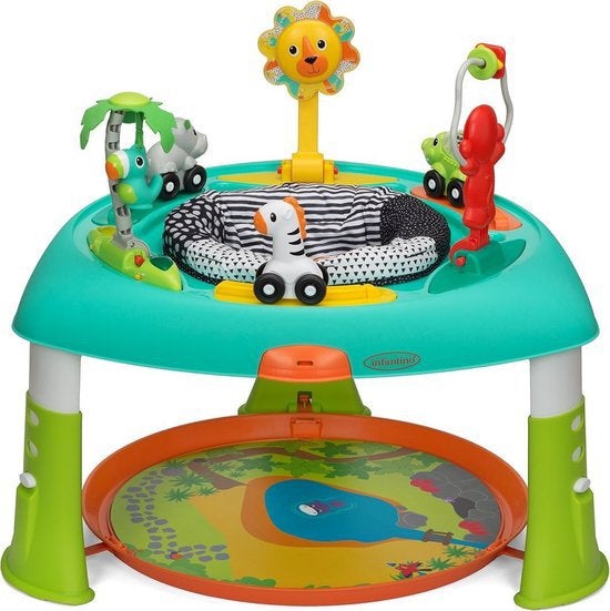 Vrolijke activiteiten stoel / tafel Infantino, Ophalen, Zo goed als nieuw