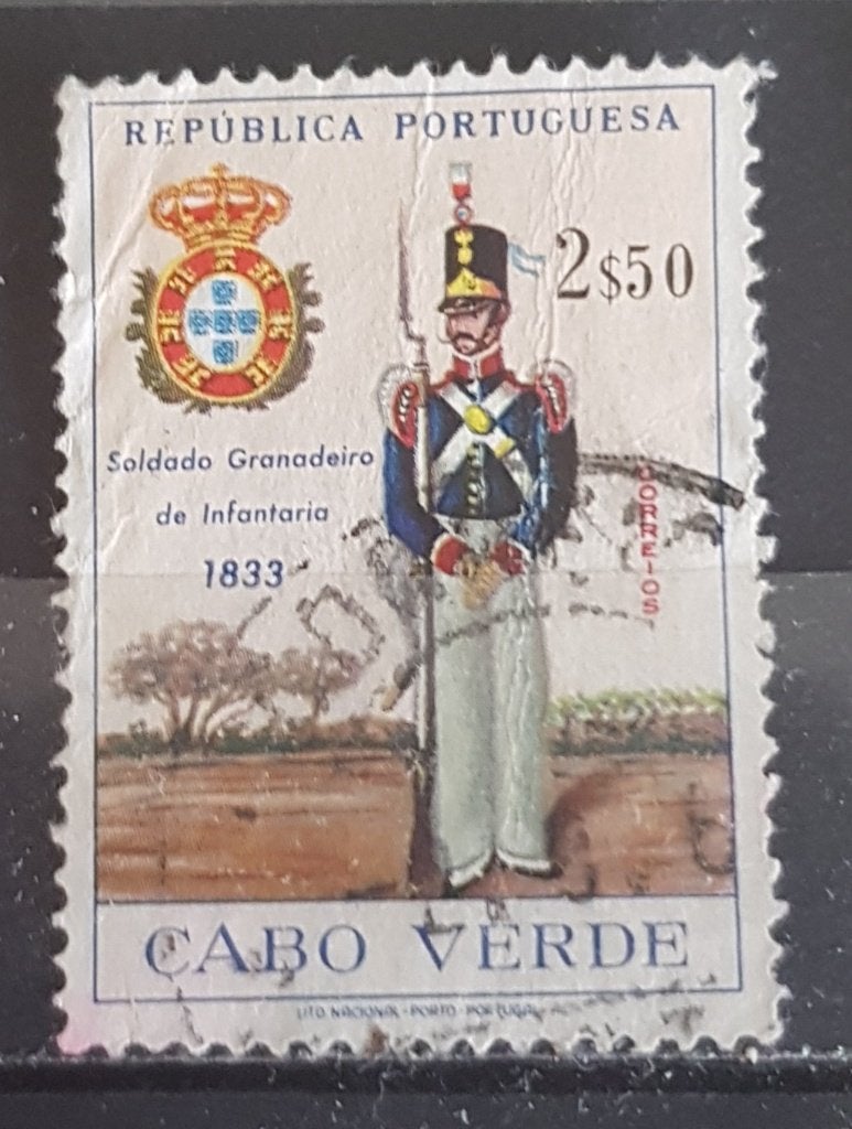 Kaapverdie Postzegel (B3-P8), Ophalen of Verzenden, Overige landen, Gestempeld