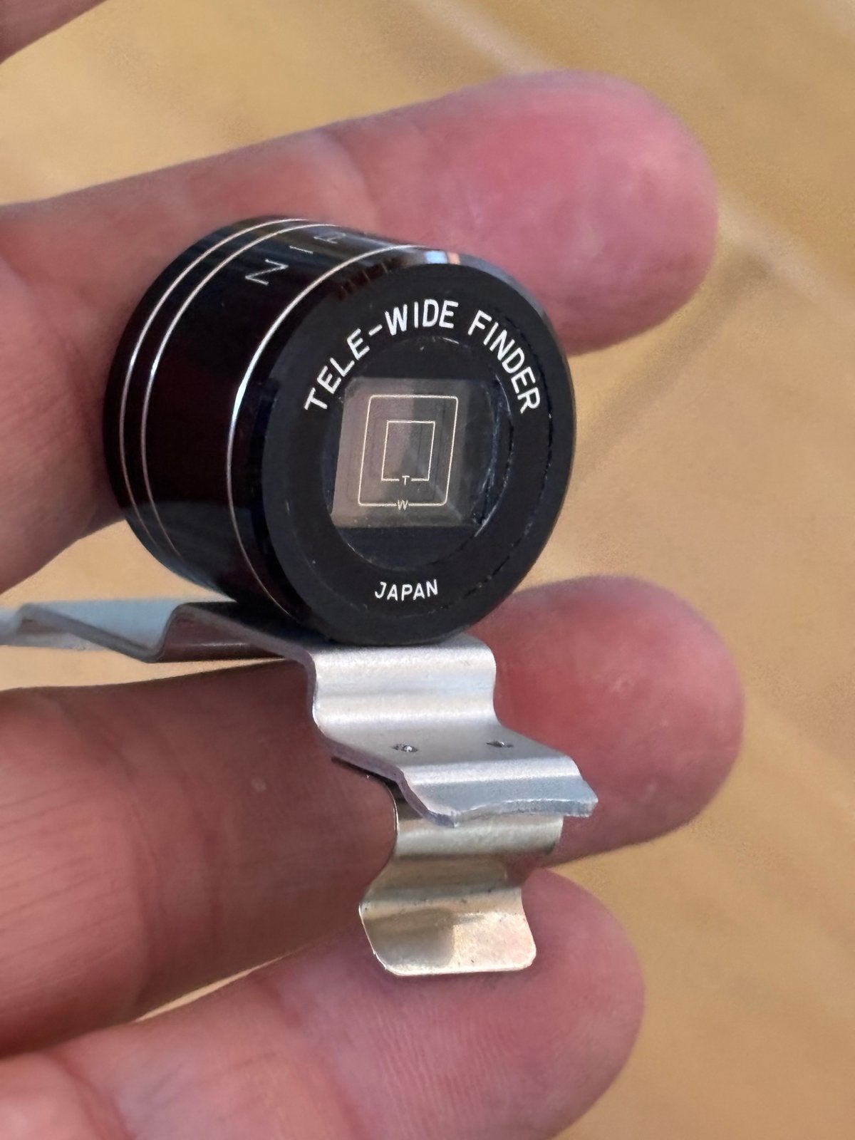 Nipole Tele-Wide Finder Japan - Vintage Zoeker, Overige merken, Overige typen, Ophalen of Verzenden, Gebruikt