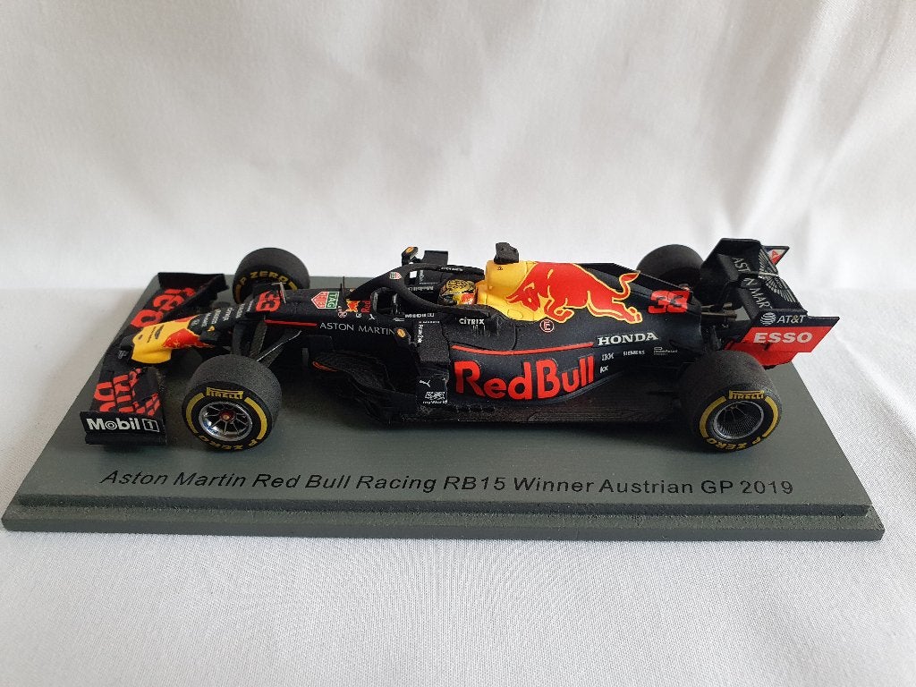 Max Verstappen RedBull RB15 Oostenrijk GP 2019 Spark 1:43, Ophalen of Verzenden, Zo goed als nieuw, Auto, Overige merken