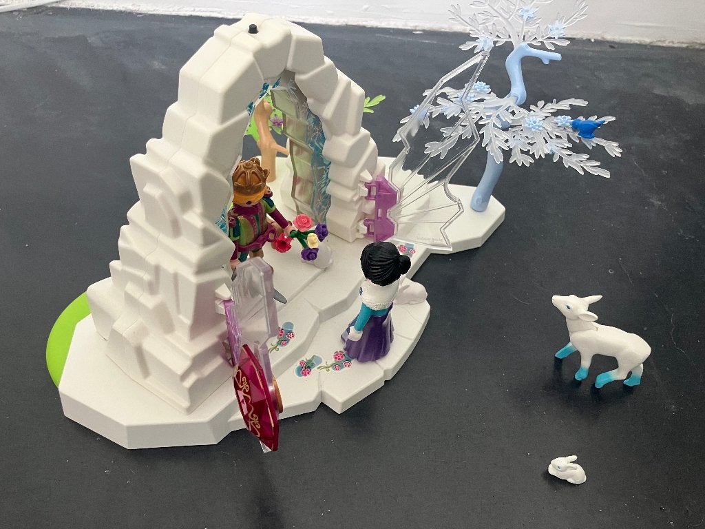 Playmobil poort naar winter land nummer 9471, Ophalen, Gebruikt, Complete set
