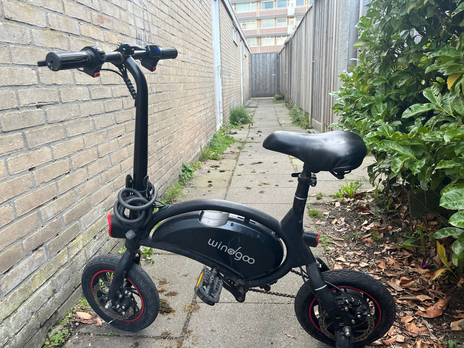 Windgoo opvouwbare elektrische fiets, Overige merken, Gebruikt, Ophalen of Verzenden, Minder dan 47 cm