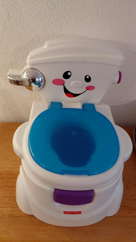 Te koop oefen wc pot peuters  met muziek, Ophalen