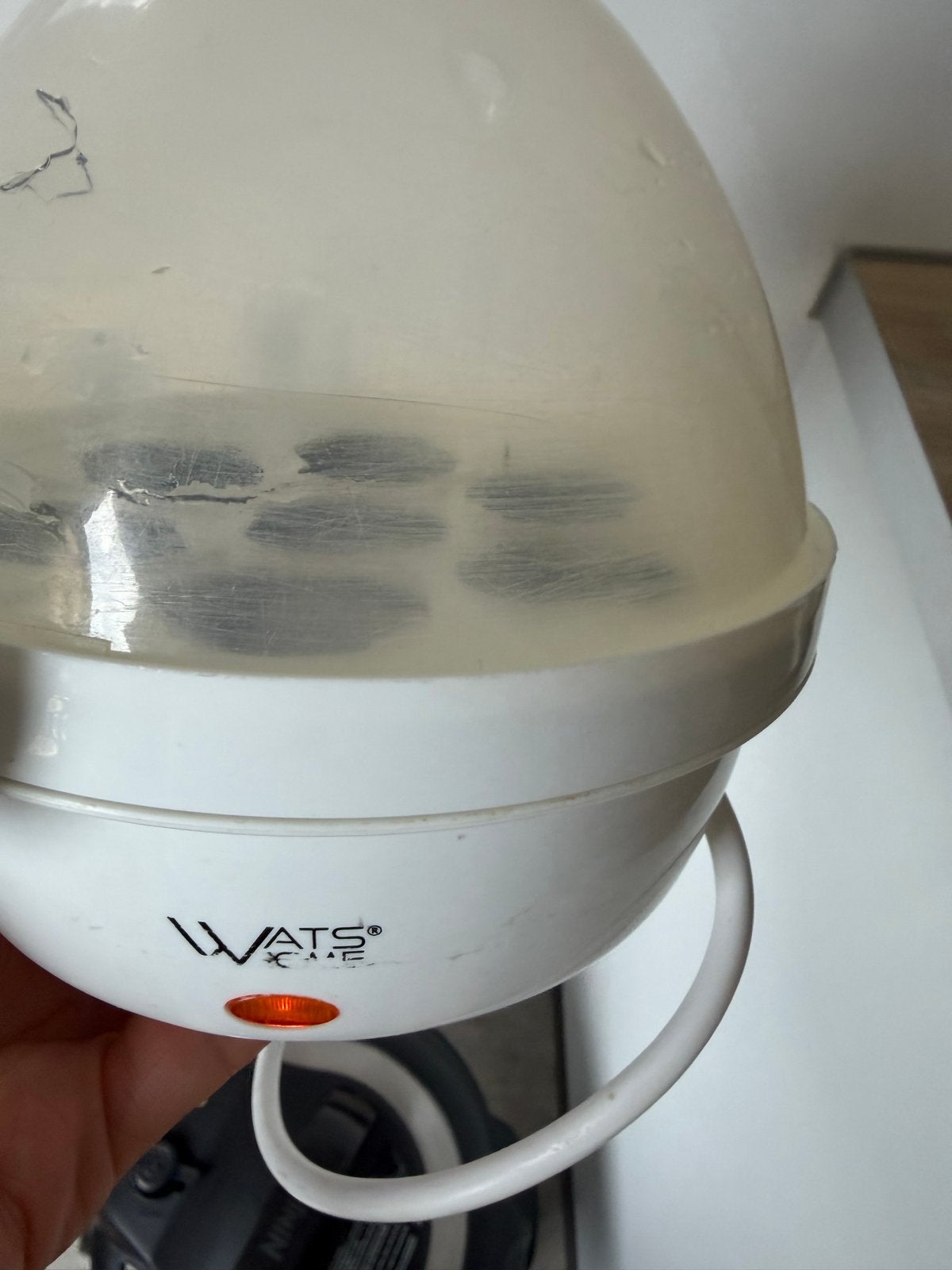 WATS Eierkoker - Compact en Efficiënt, Ophalen of Verzenden, Gebruikt