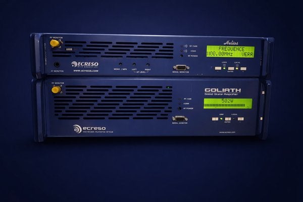 Ecreso Helios 20W + Goliath 500W FM ( elenos rvr orban, Ophalen, Zo goed als nieuw