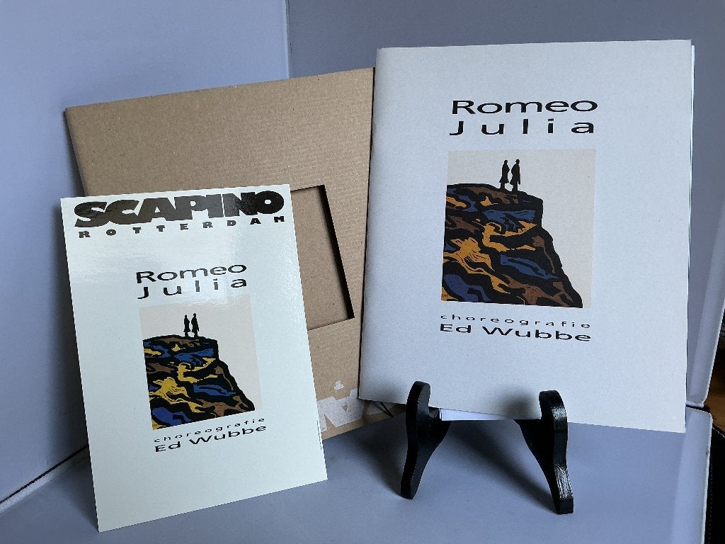 Scapino Rotterdam 1995 - Romeo en Julia brochure + folder, Ophalen of Verzenden, Zo goed als nieuw, Ballet of Musical