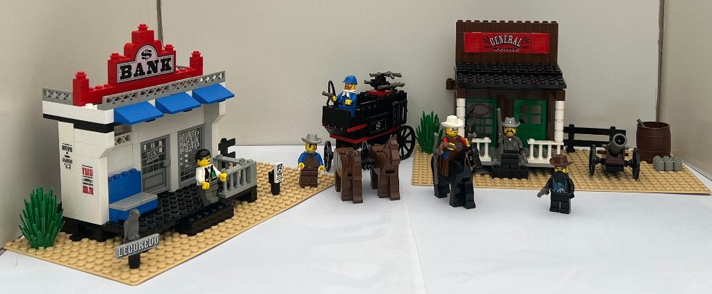 Lego 6765 Gold City Junction, Gebruikt, Overige thema's, Lego, Ophalen of Verzenden