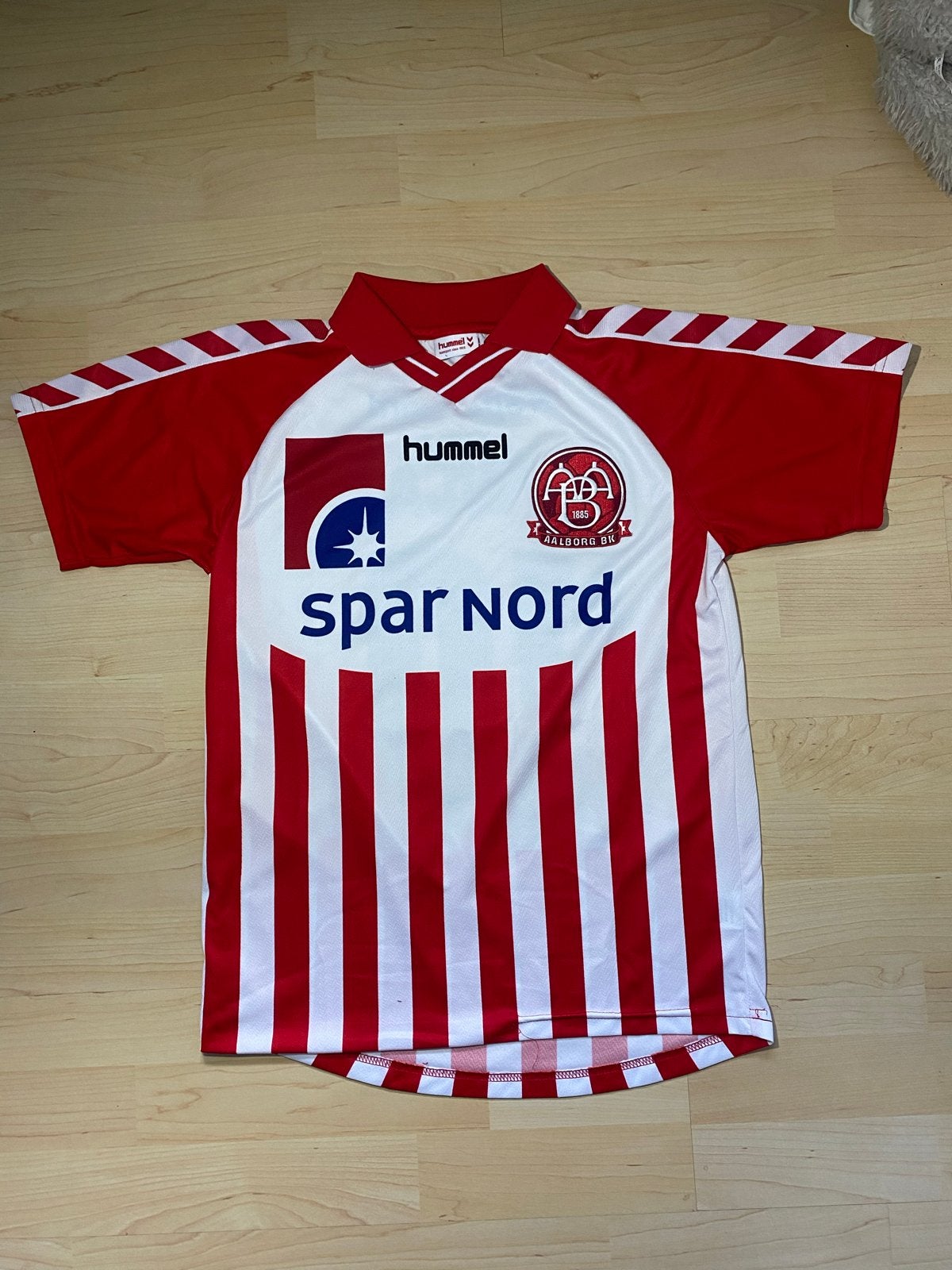 Aalborg BK Thuisshirt 2007-2008 Rade Prica 10 Maat YL/16/176, Maat XS of kleiner, Ophalen of Verzenden, Zo goed als nieuw, Shirt