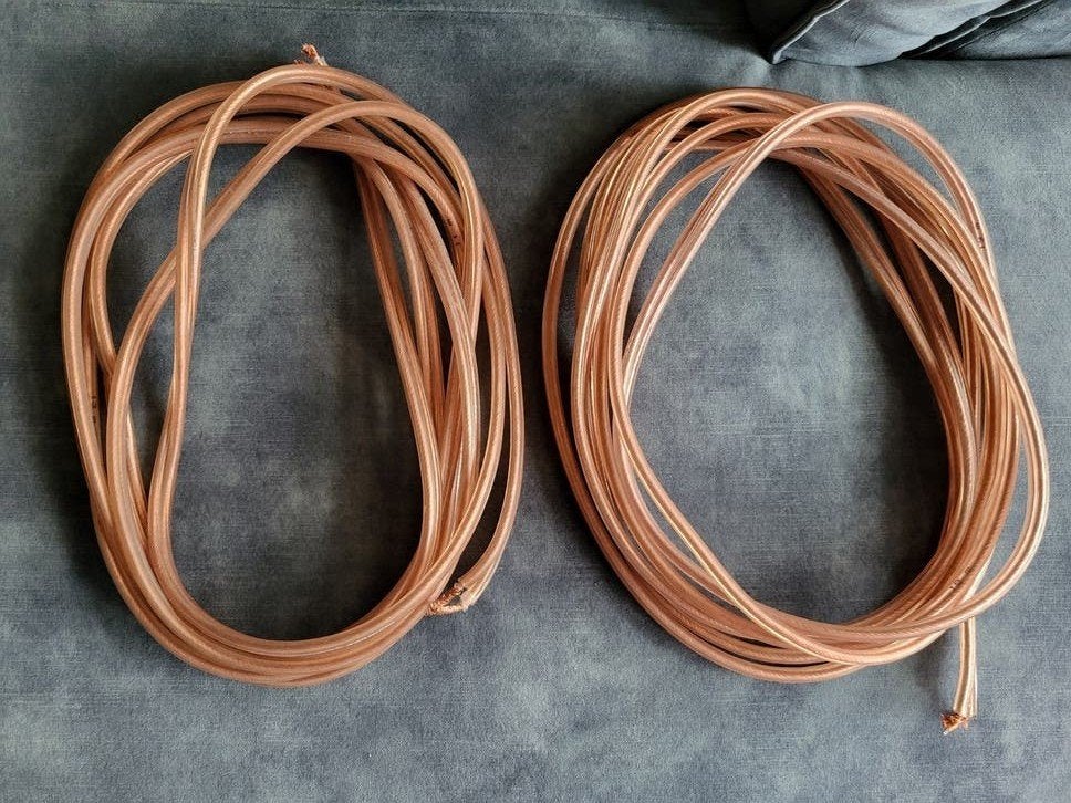 Monster Cable Speakerkabel / Draad 2x 5.5 m #zeer dik#, Audio, Tv en Foto, Audiokabels en Televisiekabels, Ophalen of Verzenden