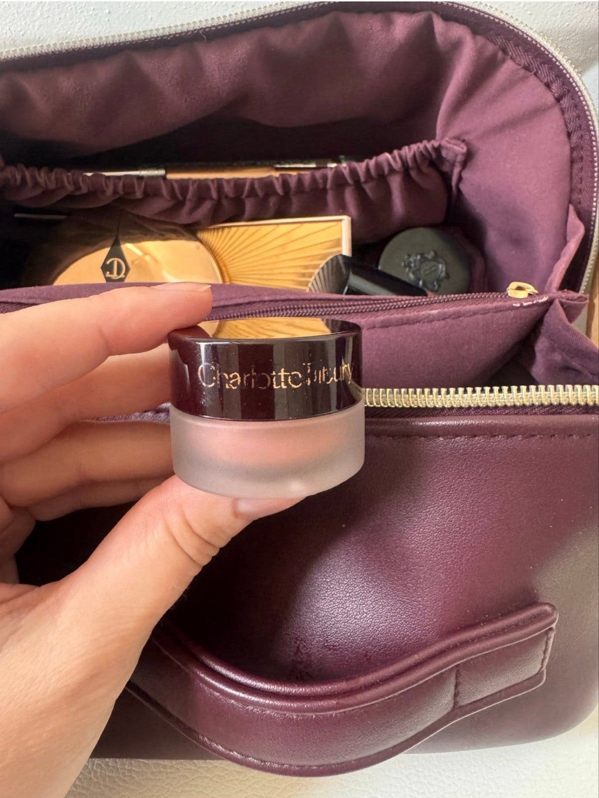 Charlotte Tilbury Mousse Oogschaduw - Zachtroze, Sieraden, Tassen en Uiterlijk, Uiterlijk | Cosmetica en Make-up, Ogen, Ophalen of Verzenden