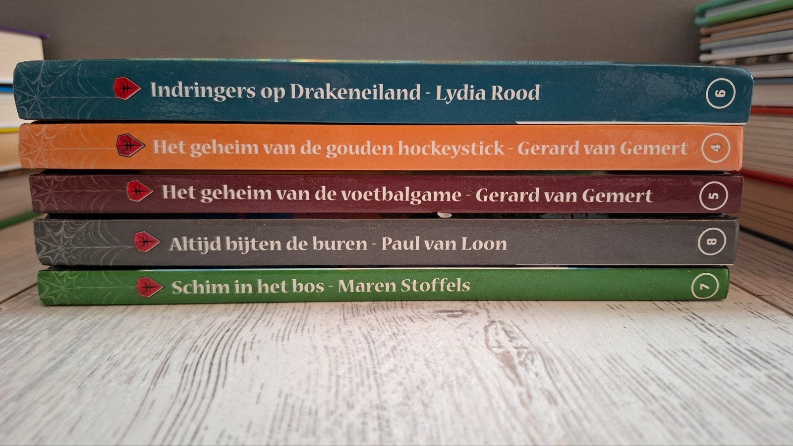 Grote collectie kinderboeken - Paul van Loon en meer, Ophalen, Gelezen, Paul van Loon, Gerard van Gemert, Lydia Rood, Maren Stoffels