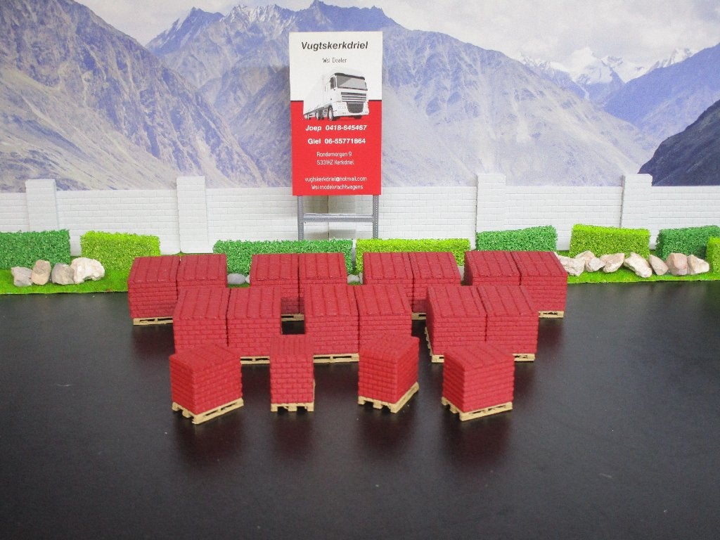 lading stenen rood EX WSI oplegger 3 d print eigen fabricaat
