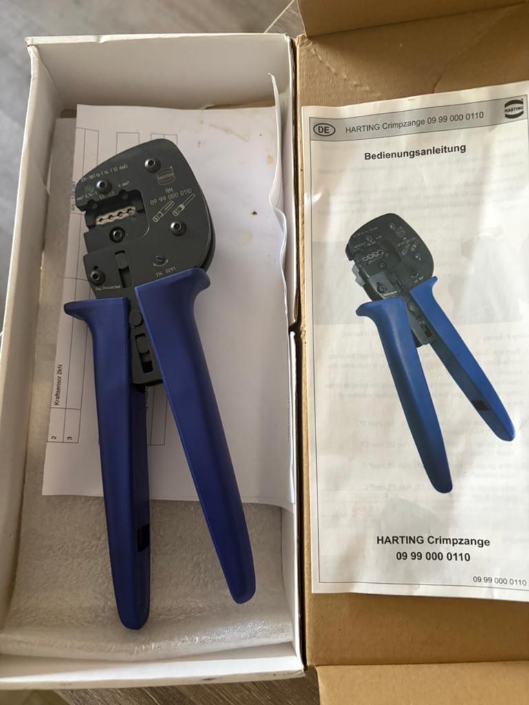 Harting HAN E/D/Q crimping tool, Ophalen of Verzenden, Nieuw