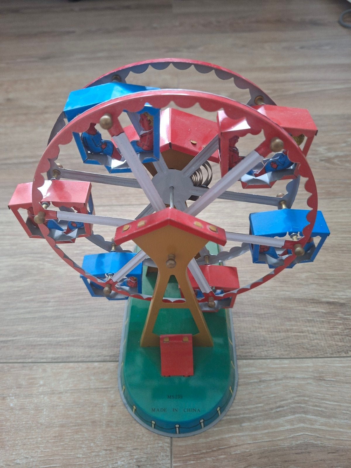 Vintage Blikken Kermis Reuzenrad Speelgoed (Made in China), Ophalen of Verzenden
