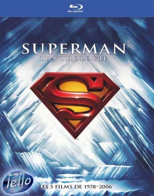 Blu-ray: The Superman Motion Picture Anthology 8-disc FR Box, Ophalen of Verzenden, Nieuw in verpakking, Actie, Boxset