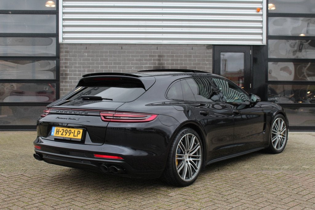 Porsche Panamera Sport Turismo 4.0 Turbo S E-Hybrid 680 PK /, Auto's, Automaat, Gebruikt, Met garantie (alle), Zwart