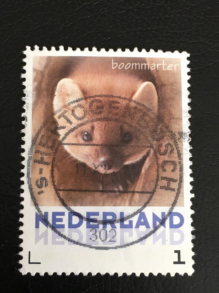 3030 Persoonlijk - Boommarter - gestempeld, Ophalen of Verzenden, Na 1940, Gestempeld