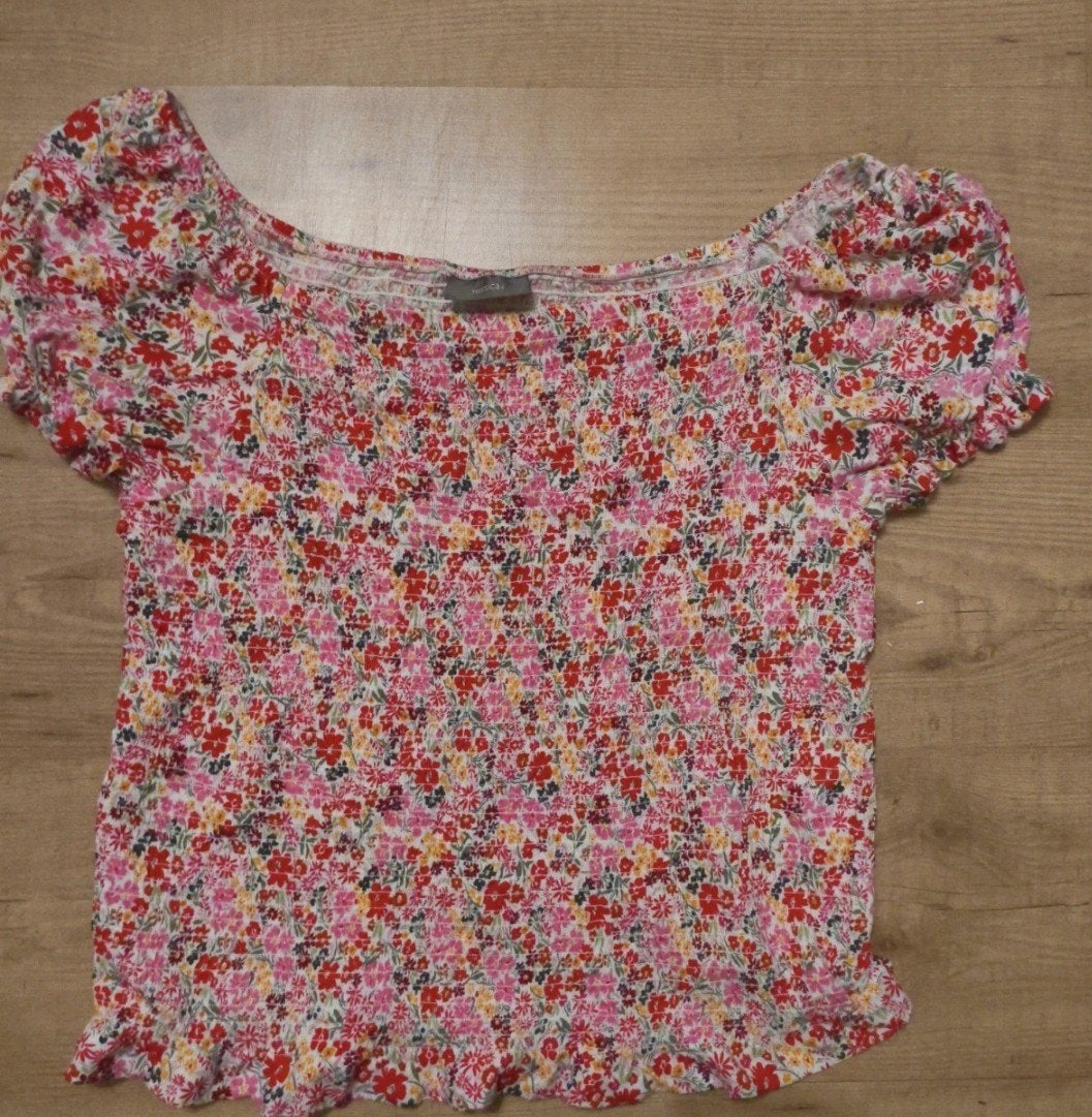Leuke Yessica top van C&A in maat L. Bijna gratis, Kleding | Dames, Meerkleurig, Maat 42/44 (L), Ophalen of Verzenden, Korte mouw
