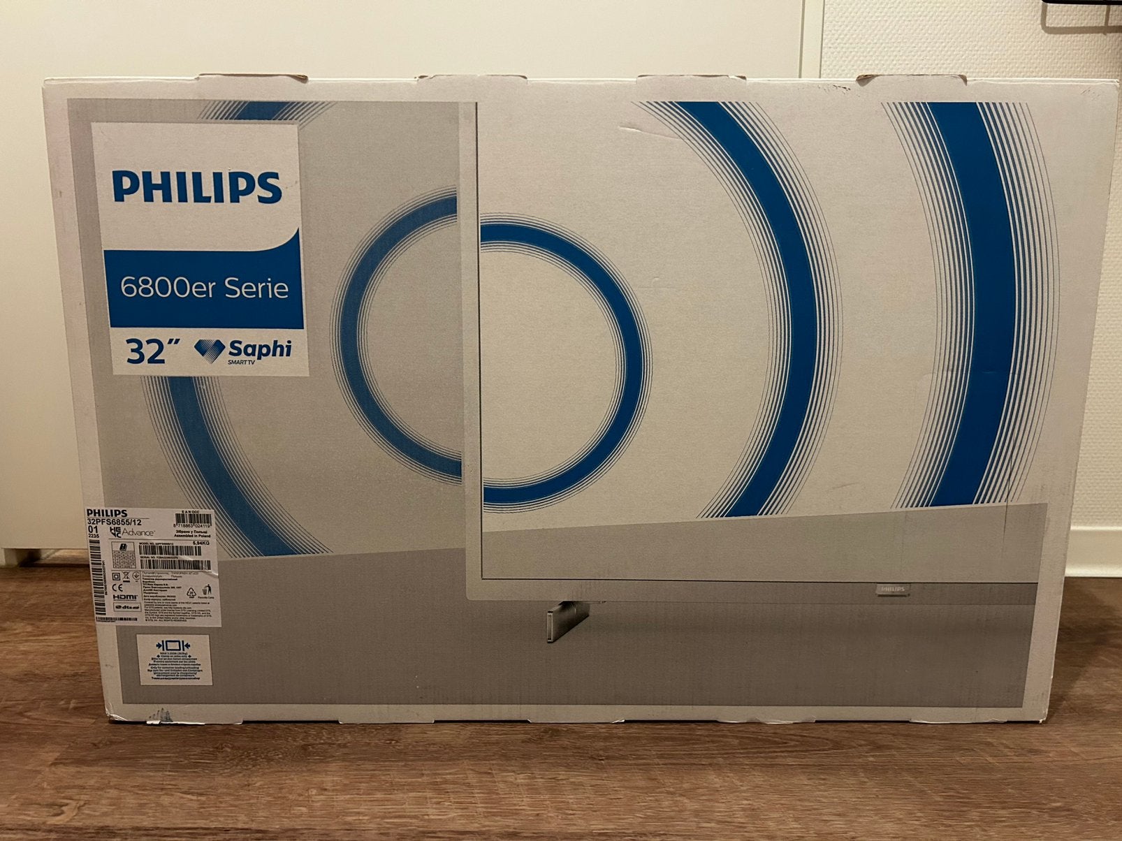 Philips TV, Philips, LED, 50 Hz, Zo goed als nieuw
