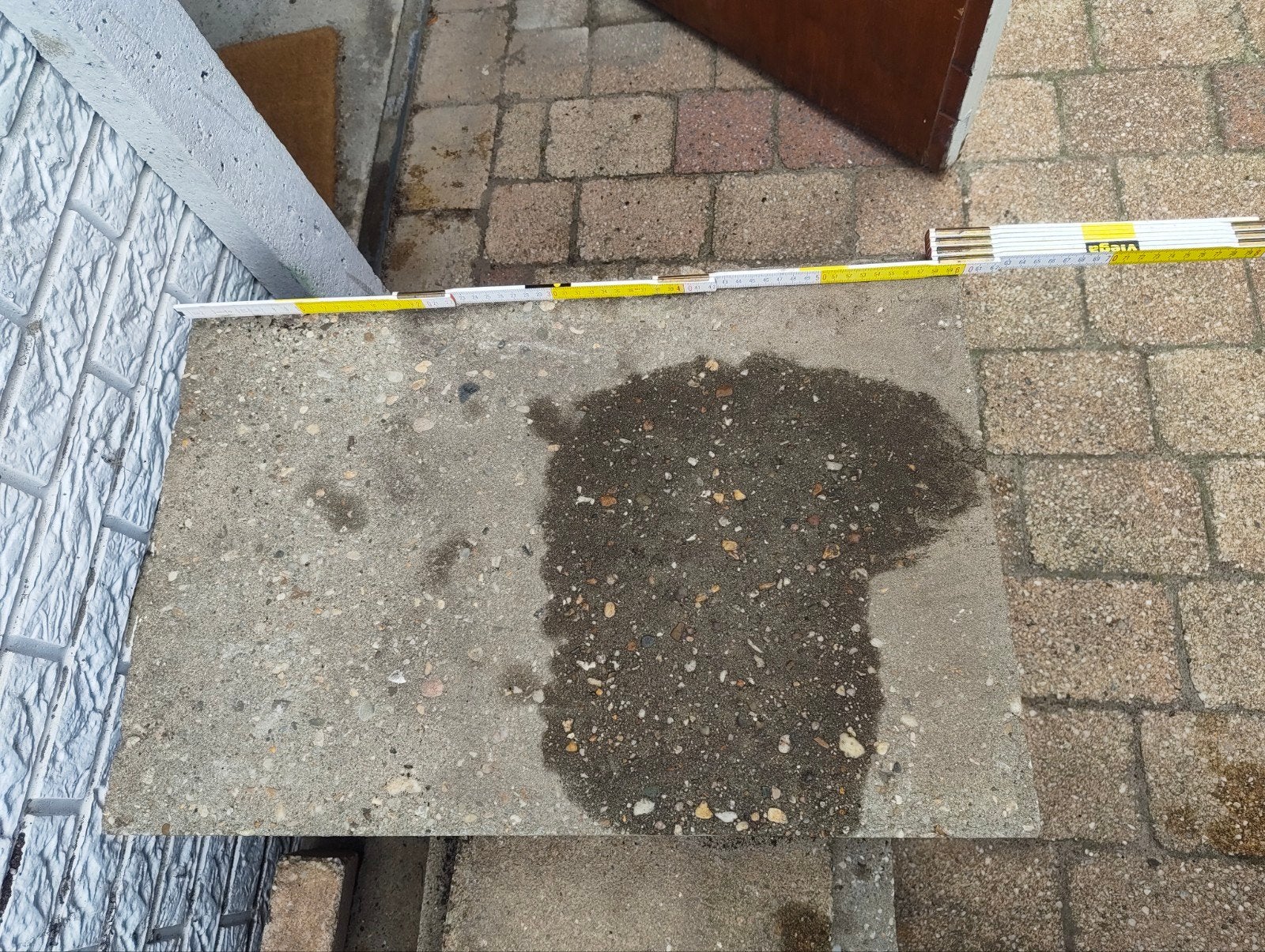 Gebruikte betonnen terrastegels (ca. 60x40 cm) 7 stuks., Tuin en Terras, Ophalen, Gebruikt, Minder dan 5 m², Beton