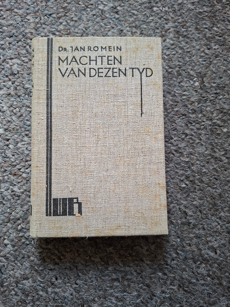 Machten van dezen  tijd, Europa, 20e eeuw of later, Gelezen, Verzenden
