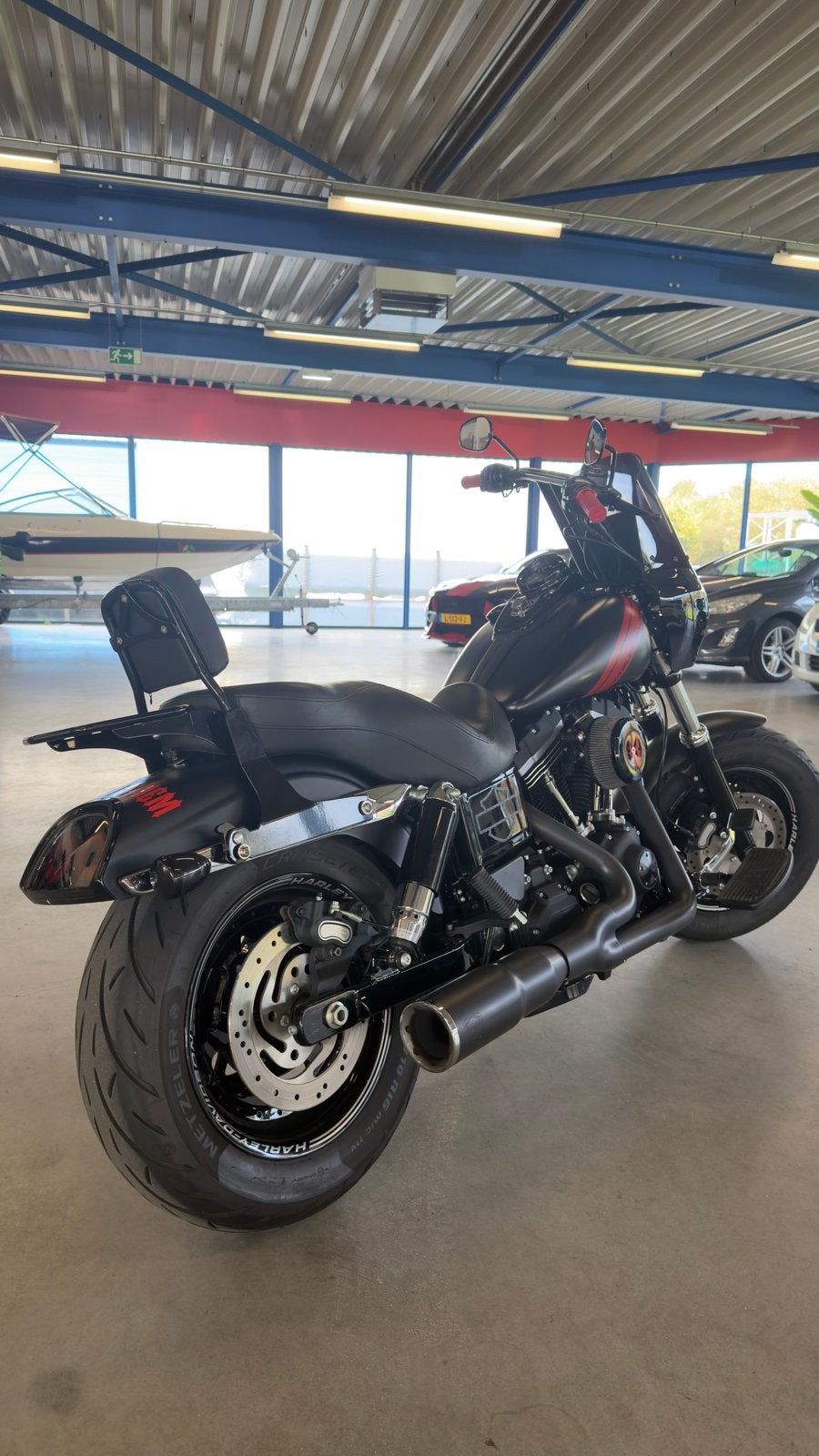 Harley-Davidson Dyna Fat Bob FXDF - Custom Bobber Stijl, Motoren, 2 cilinders, Sportuitlaat, 1680 cc, Harley davidson