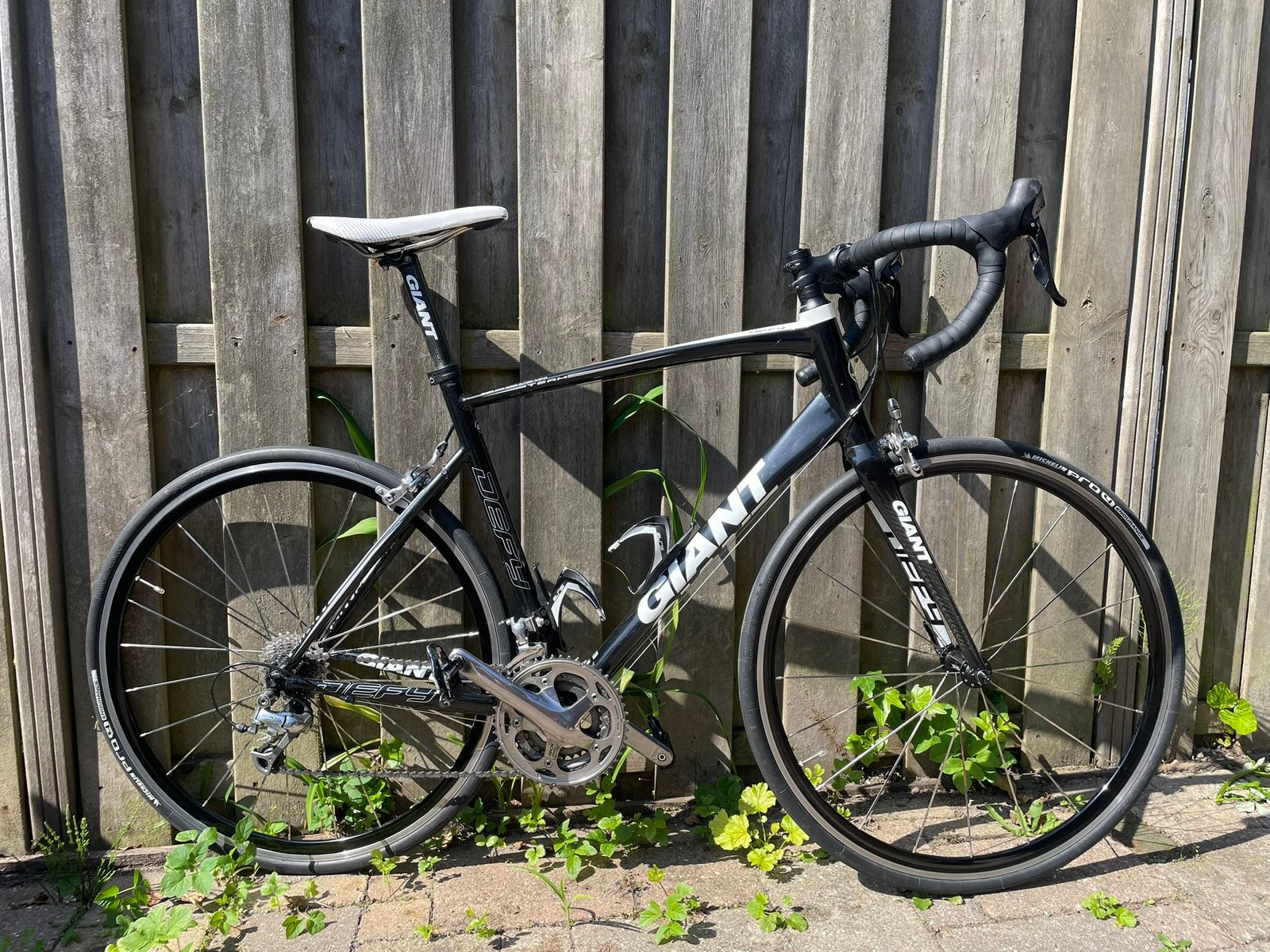 Racefiets Giant Defy, Shimano 105, 3x10, maat L., Fietsen en Brommers, Fietsen | Racefietsen, Ophalen, Gebruikt, Aluminium, Giant