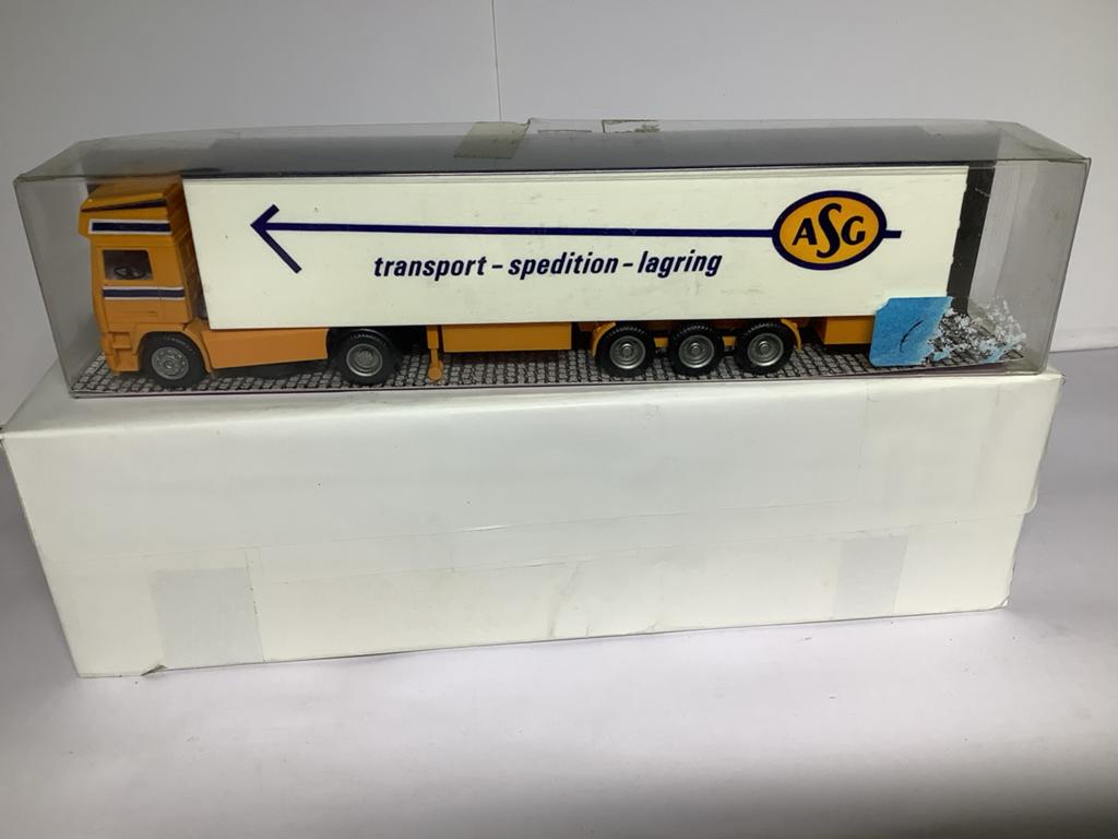 ASG Transport Spedition Lagring Vrachtwagen Model, Ophalen of Verzenden, Zo goed als nieuw, Bus of Vrachtwagen, Overige merken