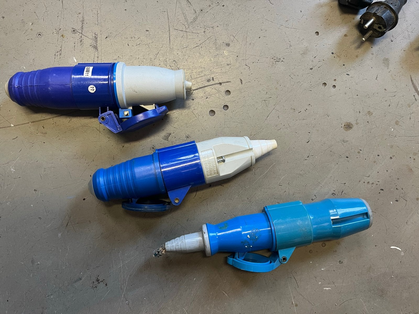 Diverse CEE verlengkabels en adapters, Ophalen, Gebruikt, Overige merken, Kabel of Snoer