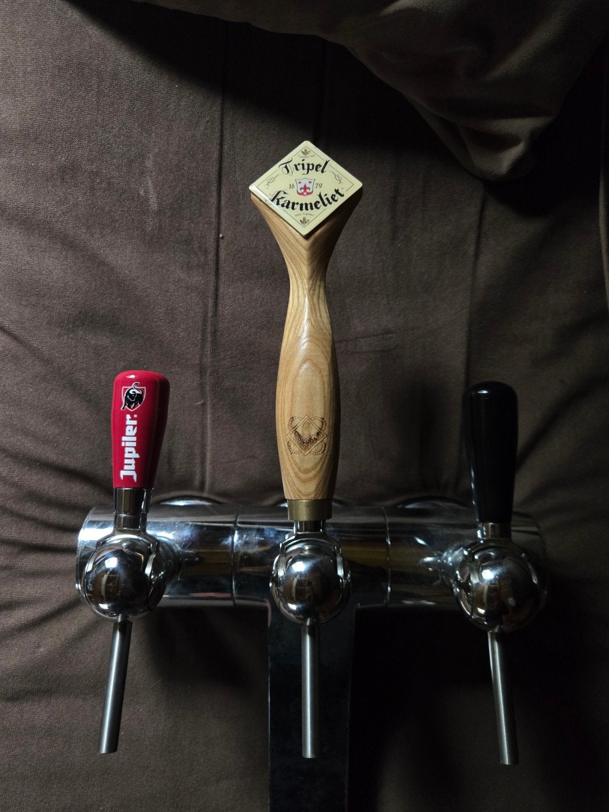 Biertap met 3 kranen en leidingen, Ophalen, Gebruikt, Overige merken
