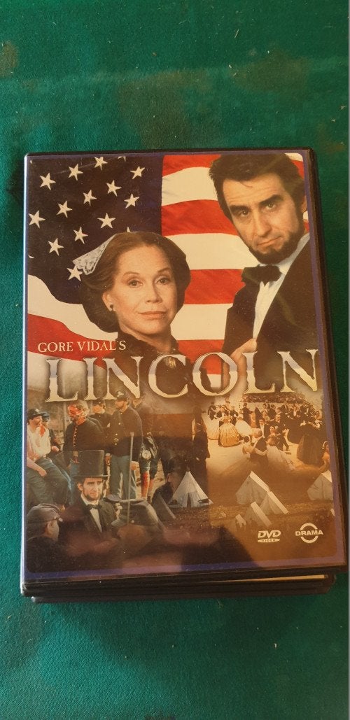 dvd gore vidals,  lincoln, Ophalen of Verzenden