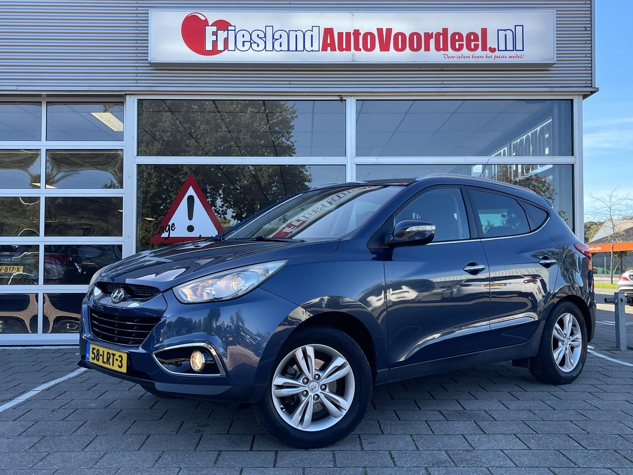Hyundai ix35 2.0i Active /Cruise/Clima/Camera/Trekhaak/, Stof, Gebruikt, 4 cilinders, Blauw