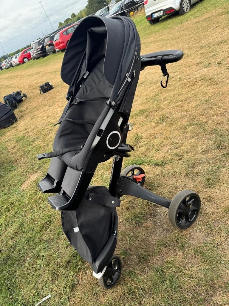 Stokke Kinderwagen met reiswieg en luiertas, Overige merken, Gebruikt, Ophalen of Verzenden, Combiwagen