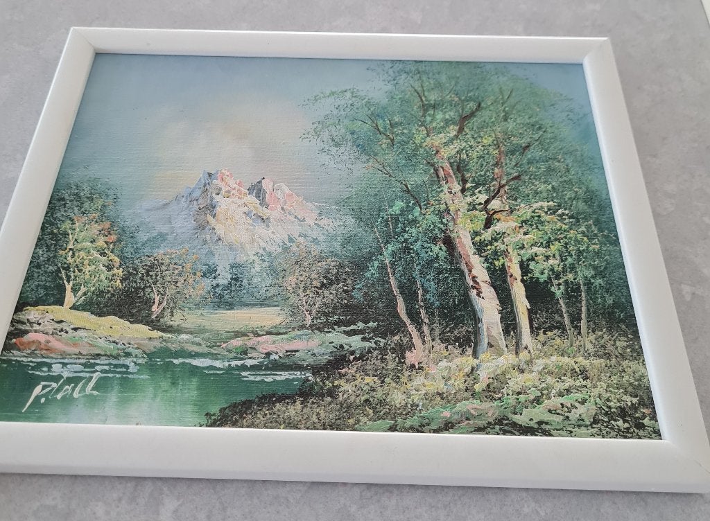 Mooi gesigneerd schilderijtje, Ophalen of Verzenden