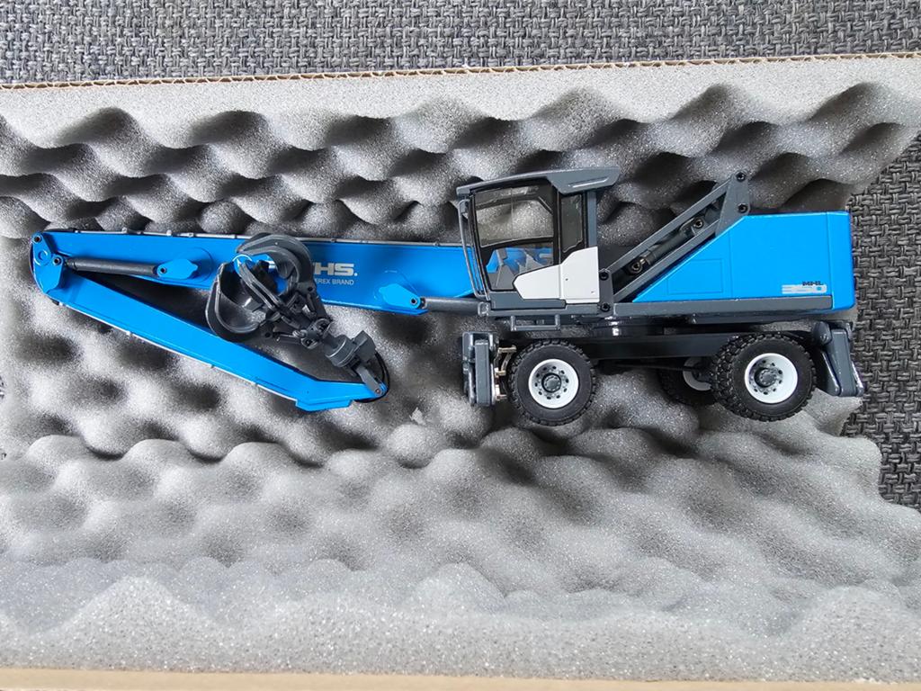 FUCHS MHL350F overslagkraan met poliepgrijper,nieuw, Conrad, Hobby en Vrije tijd, Modelauto's | 1:50, Ophalen of Verzenden, Nieuw