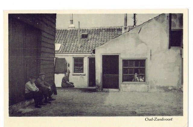 Zandvoort - Oud-Zandvoort - volk - arbeidershuis, Verzenden, 1920 tot 1940, Ongelopen, Noord-Holland