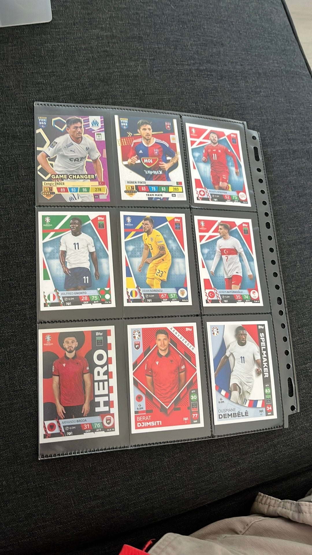 Voetbal kaarten pakje, Ophalen, Zo goed als nieuw, Meerdere kaarten