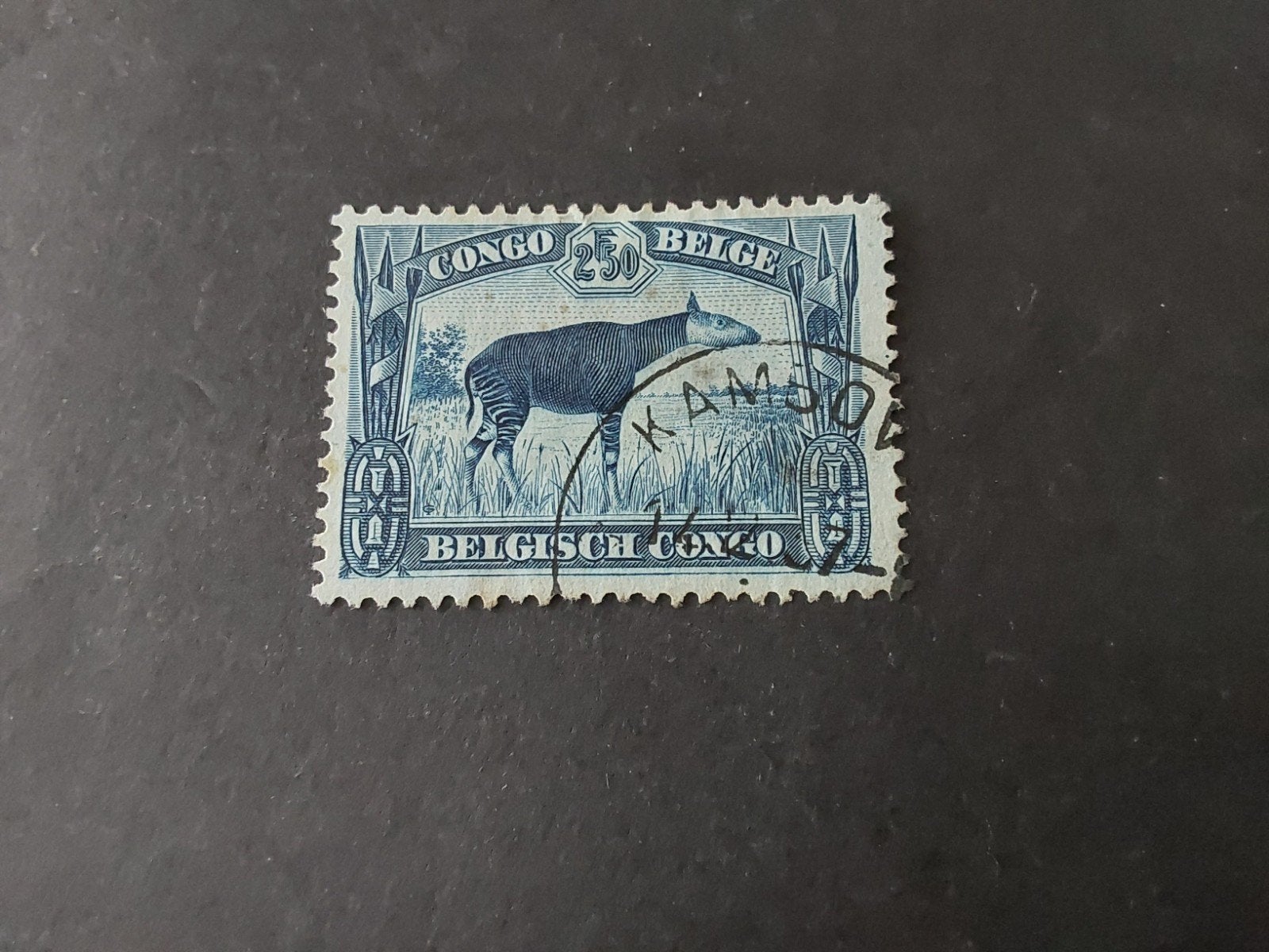 Belgisch Congo, SG 191a, Verzenden, Gestempeld