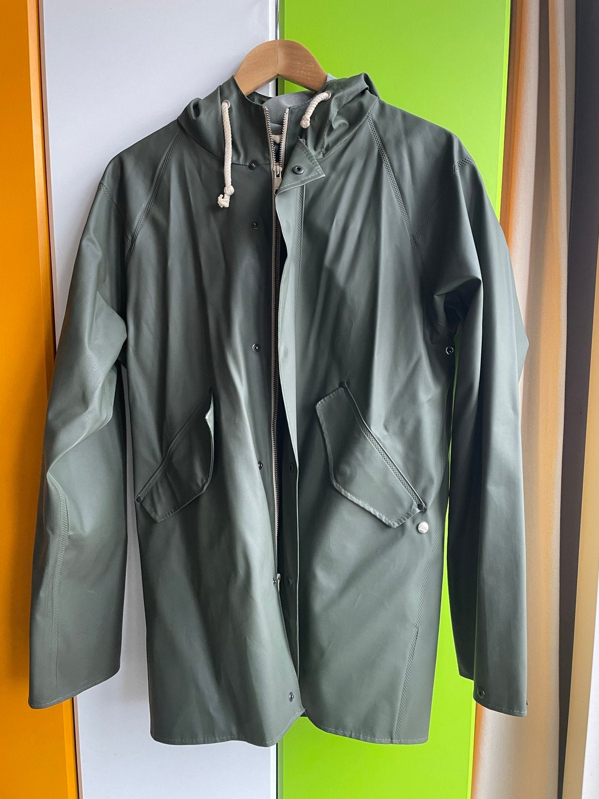 Elka Regntøj regenjas - Maat S - Zo goed als nieuw, Kleding | Dames, Ophalen of Verzenden, Zo goed als nieuw, Maat 36 (S), Groen