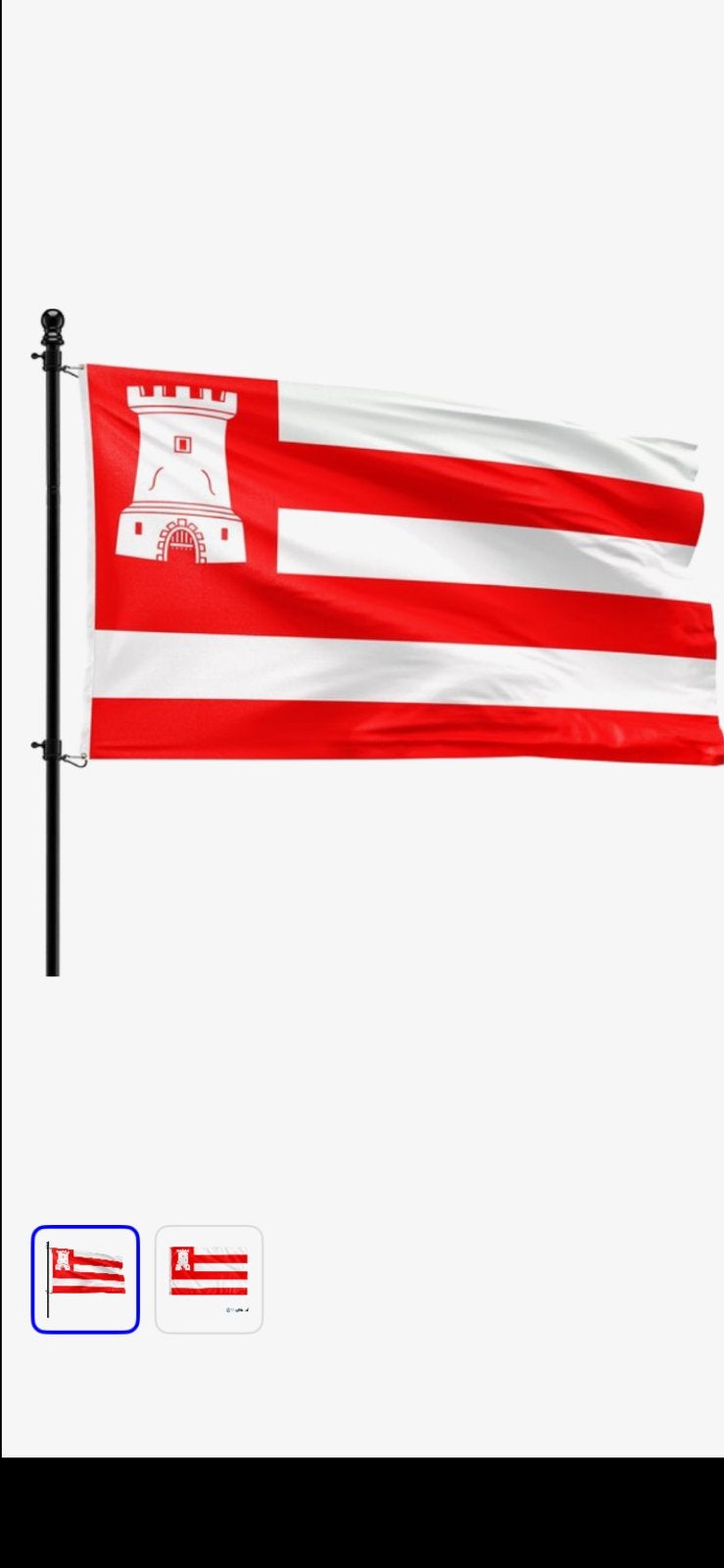 Vlag van Alkmaar 150x225 nieuw!!!, Ophalen of Verzenden, Nieuw