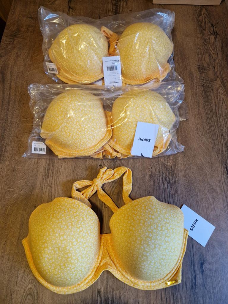 NIEUW 3 maten SAPPH bikinitop Mystique geel, Ophalen, Nieuw, Geel, Bikini