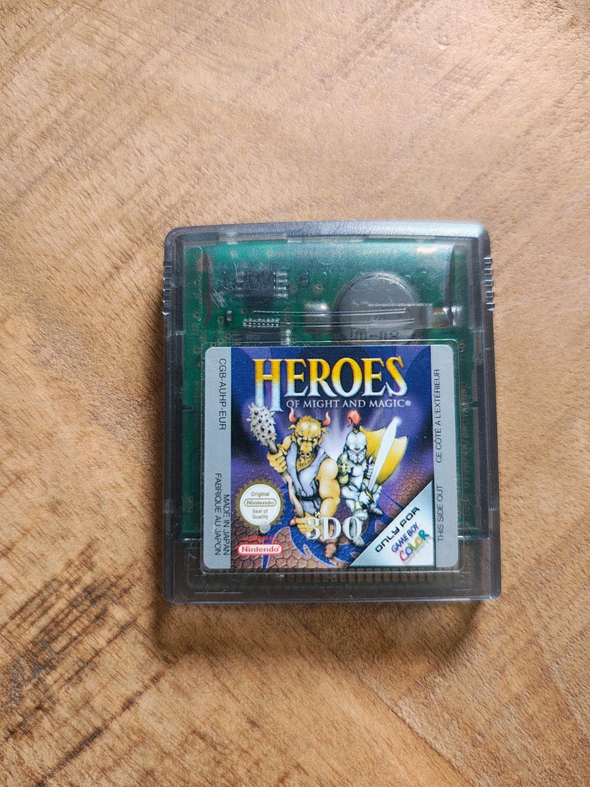 Heroes of Might and Magic Game Boy Color (losse game), Spelcomputers en Games, Gebruikt, 1 speler, Ophalen of Verzenden, Role Playing Game (Rpg)