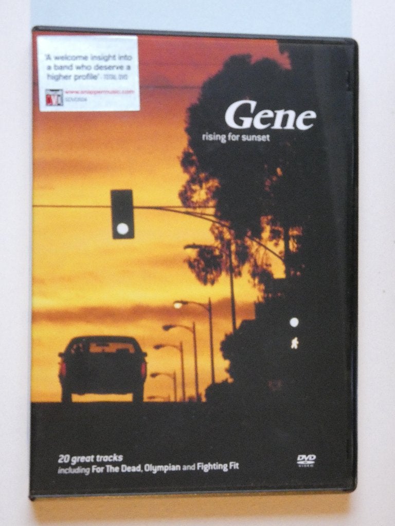 Gene ‎– Rising For Sunset, Cd's en Dvd's, Dvd's | Muziek en Concerten, Gebruikt, Alle leeftijden, Verzenden