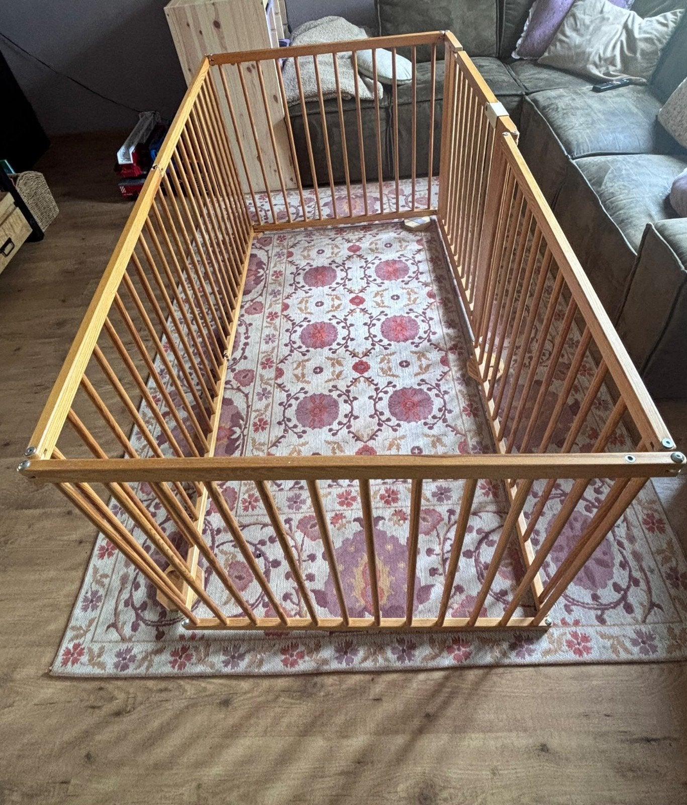 Baby grondbox 5.40 m lang, Ophalen, Gebruikt