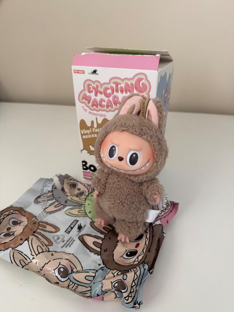 Labubu The Monsters Exciting Macaron- Toffee, Ophalen of Verzenden, Nieuw