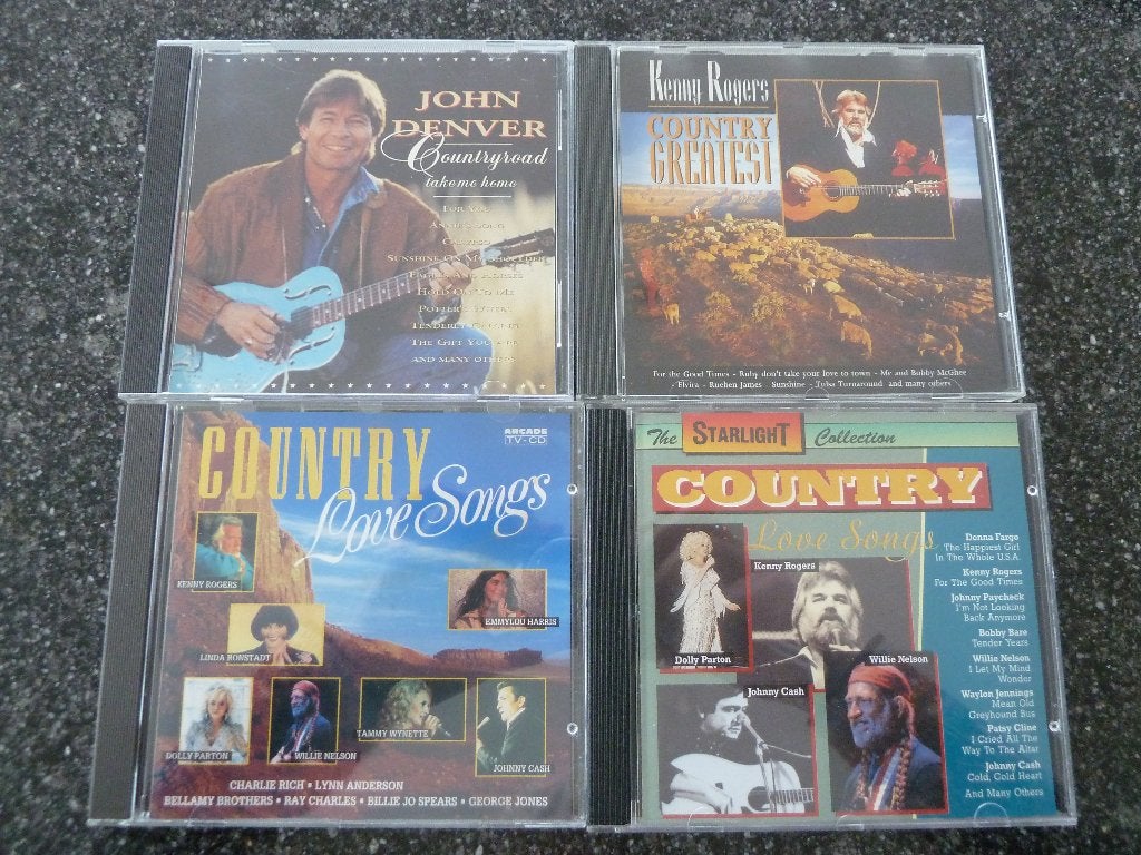 Zgan 4 cd Country en Western, Ophalen of Verzenden, Zo goed als nieuw, Inclusief doosje