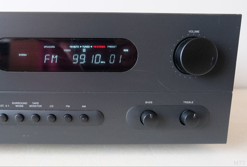 NAD T751 5.1 A/V Surround Receiver, Audio, Tv en Foto, Overige merken, Gebruikt, Ophalen of Verzenden, 60 tot 120 watt