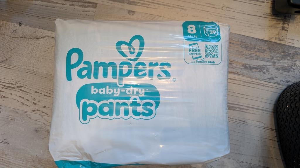 Pampers baby dry pants maat 8, Ophalen of Verzenden, Nieuw, Pampers, Jongen of Meisje
